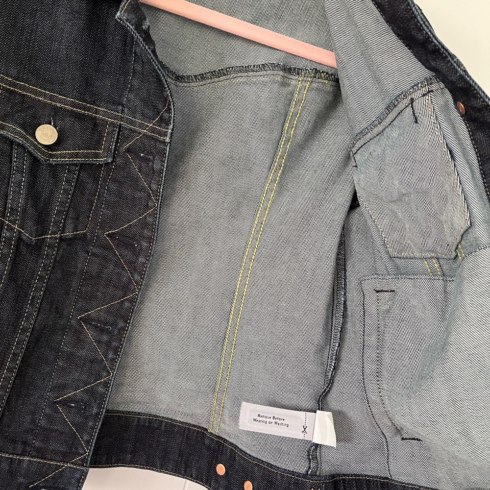 J. Crew Denim Jacket Jean Jacket Size Small Style 75007 - Picture 9 of 13